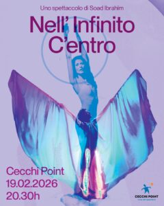 nell'infinito c'entro spettacolo di danza rotante in scena a Torino